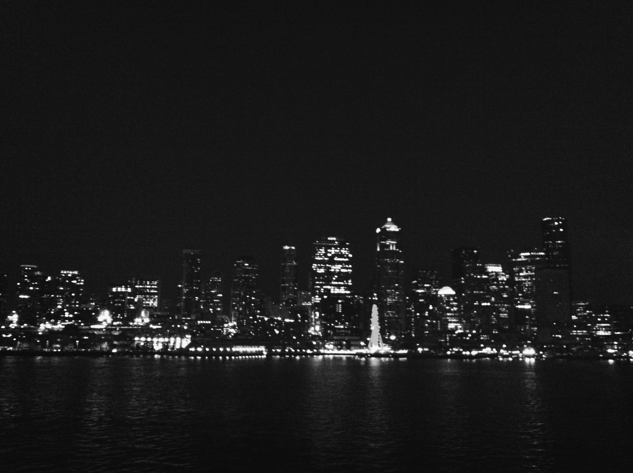 Seattle night view